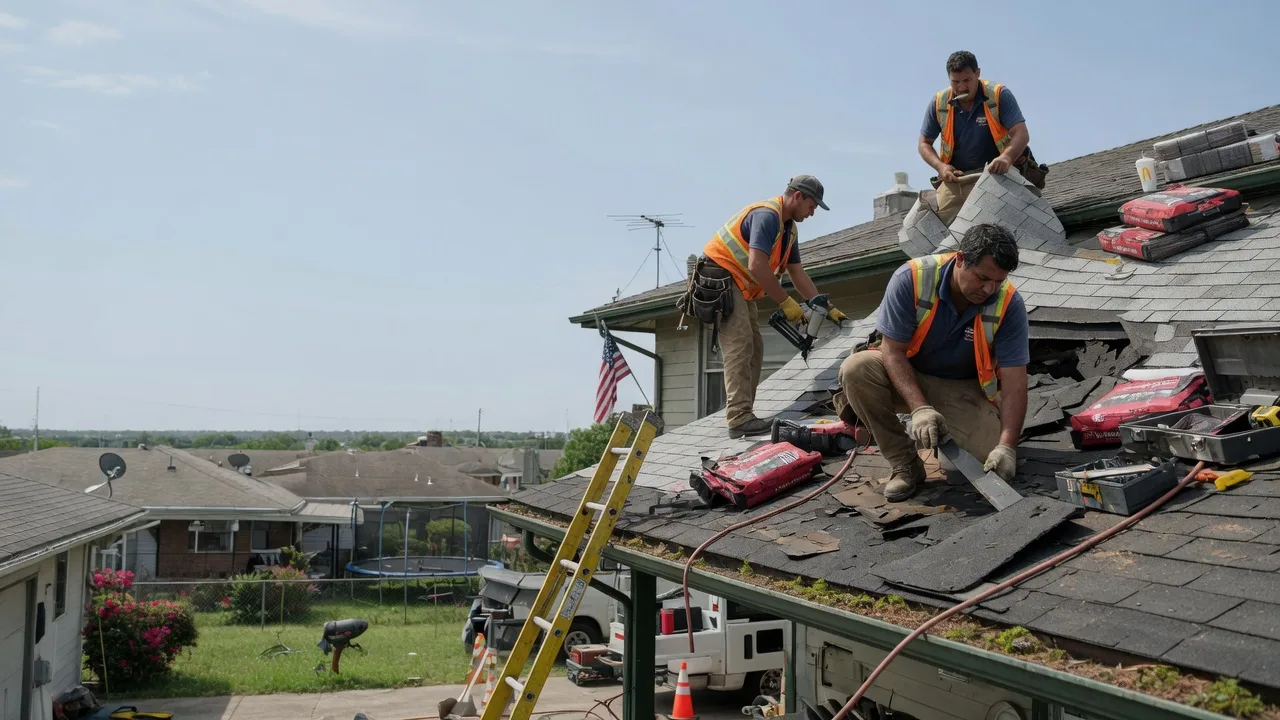 Roof Repair in Red Oak, GA near me